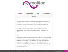 Tablet Screenshot of moltton.com